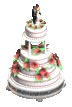 "Empress Mei Mei" Wedding Cake